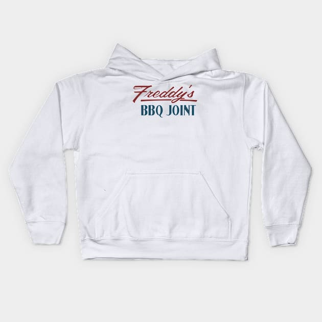 Freddys BBQ Joint Kids Hoodie by ijoshthereforeiam